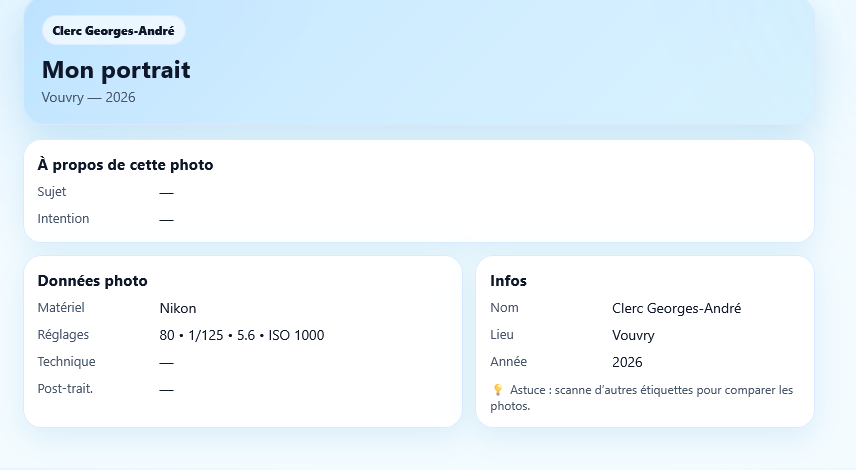 Illustration du projet :  Exposition Migros Vaud  